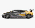 Savage Rivale GTR 2014 3D模型 侧视图