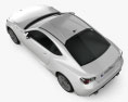 Scion FR-S 2015 3d model top view