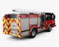 Seagrave Marauder II Fire Truck 2020 3d model back view