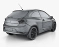 Seat Ibiza Sport Coupe 3 porte 2014 Modello 3D