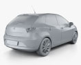 Seat Ibiza 5도어 해치백 2014 3D 모델 