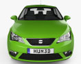 Seat Ibiza SC 2014 3D 모델  front view