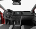 Seat Leon FR 5 puertas hatchback con interior y motor 2016 Modelo 3D dashboard