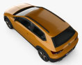 Seat Leon Cross Sport 2015 3D-Modell Draufsicht