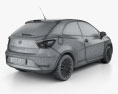 Seat Ibiza SC 2019 3D 모델 