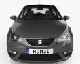 Seat Ibiza ST 2019 3d model front view