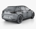 Seat Leon 2016 3D модель