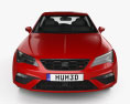 Seat Leon FR 2019 3Dモデル front view