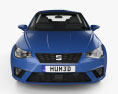 Seat Ibiza Style 2019 3d model front view