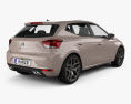 Seat Ibiza Xcellence 2019 3d model back view