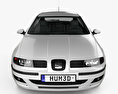Seat Leon 2005 3D 모델  front view