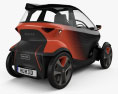 Seat Minimo 2020 3D 모델  back view