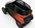 Seat Minimo 2020 3D 모델  top view