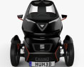 Seat Minimo 2020 3D 모델  front view
