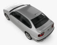 Seat Cordoba Cupra 2002 3D-Modell Draufsicht