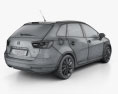 Seat Ibiza ST FR 2017 3D 모델 