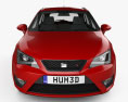 Seat Ibiza ST FR 2017 3D 모델  front view