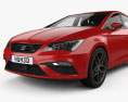 Seat Leon FR with HQ interior 2019 3d model