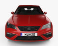 Seat Leon FR with HQ interior 2019 3d model front view
