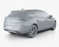 Seat Leon FR 5 porte hatchback 2023 Modello 3D