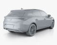 Seat Leon Xcellence 5-door hatchback 2023 3d model