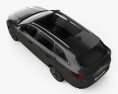 Seat Leon FR eHybrid sportstourer 2023 3D-Modell Draufsicht