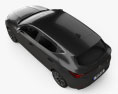 Seat Leon FR eHybrid 5도어 해치백 2023 3D 모델  top view