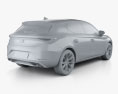 Seat Leon FR eHybrid 5门 掀背车 2023 3D模型