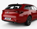 Seat Leon FR sportstourer 2023 3d model