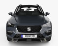 Seat Ateca Xperience 2022 3d model front view