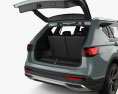 Seat Tarraco with HQ interior 2022 3d model