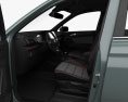 Seat Tarraco с детальным интерьером 2022 3D модель seats