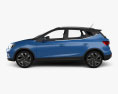 Seat Arona FR 2024 3D 모델  side view