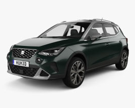 3D model of Seat Arona Xperience 2024