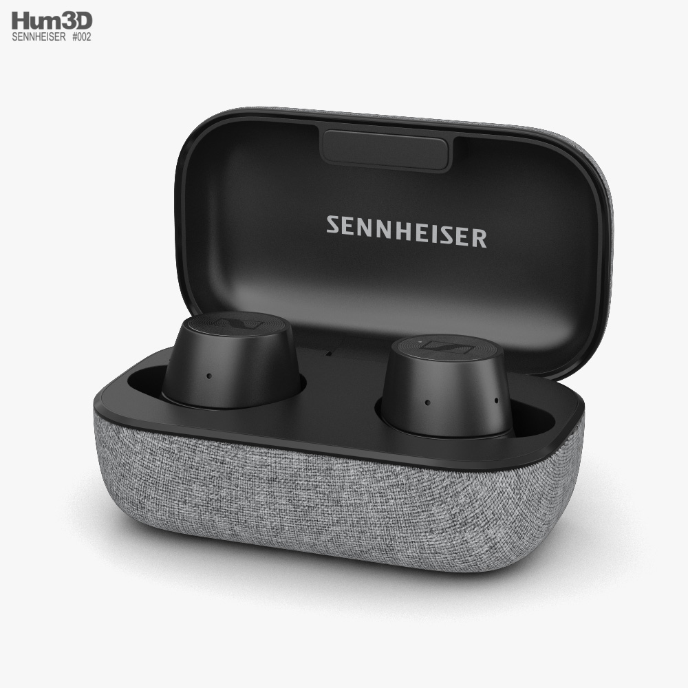 Sennheiser Momentum True Wireless 3D model