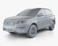 Senova X65 2017 3d model clay render