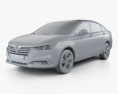 Senova D50 2020 3D 모델  clay render