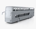 Setra S 431 DT bus 2013 3d model clay render