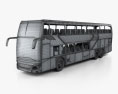 Setra S 531 DT bus 2018 3d model wire render