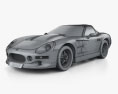 Shelby Series 1 1999 3d model wire render