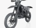 Sherco 300 SE Factory 2024 3D-Modell wire render