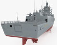 Admiral Gorshkov-class frigate 3d model