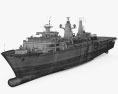 アルビオン級揚陸艦 3Dモデル