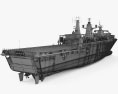 Универсальный десантный корабль типа Альбион 3D модель