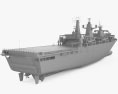 Albion-class landing platform dock Modelo 3D