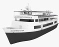 Alcatraz Flyer cruise ship 3d model