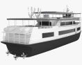 Alcatraz Flyer cruise ship 3d model