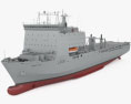 Bay-class landing ship 3D模型