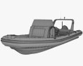 Brig Eagle 780 2013 Надувний човен 3D модель