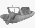 Brig Eagle 780 Schlauchboot 3D-Modell